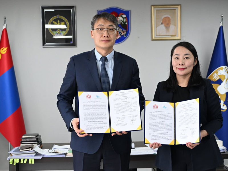 НЗДТГ Монголын сайн дурынхны төвтэй хамтран ажиллах санамж бичиг байгууллаа